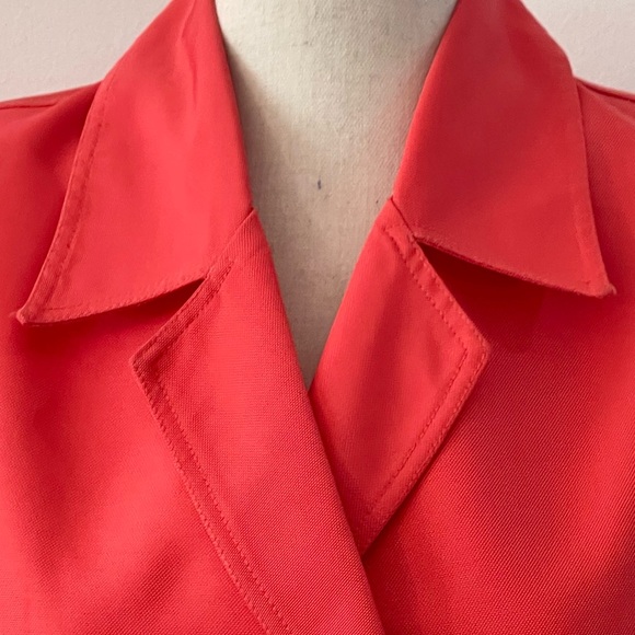 Vintage Todd Oldman orange/red blazer, silver buttons - Picture 2 of 10